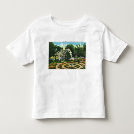 Seile Erinnerungs und botanische Garten-Ansicht # Kleinkind T-shirt (Vorderseite)