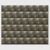 Seile mit goldenem Glanz Geschenkpapier (Flach)