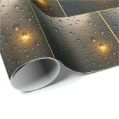 Seile mit goldenem Glanz Geschenkpapier (Rolleneckpunkt)