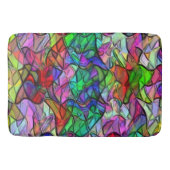 Seile überquert, verborgen durch ein buntes Markis Badematte (Vorderseite)