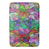 Seile überquert, verborgen durch ein buntes Markis Badematte (Vorderseite Vertikal)