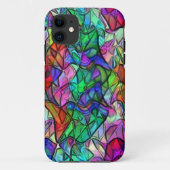 Seile überquert, verborgen durch ein buntes Markis Case-Mate iPhone Hülle (Rückseite)