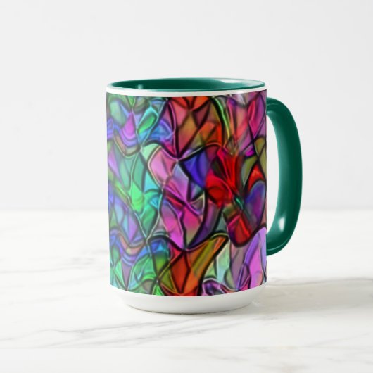 Seile überquert, verborgen durch ein buntes Markis Tasse (VorderseiteRechts)