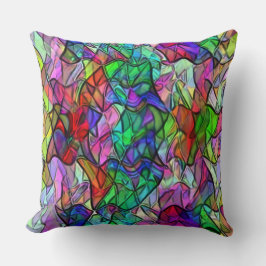 Seile überquert, versteckt unter einem Markisensto Kissen