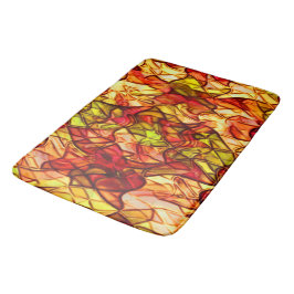 Seile überquert, versteckt unter einem roten Marki Badematte