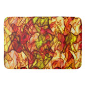 Seile überquert, versteckt unter einem roten Marki Badematte (Vorderseite)