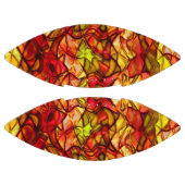 Seile überquert, versteckt unter einem roten Marki Football (Paneele)