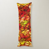 Seile überquert, versteckt unter einem roten Marki Seitenschläferkissen (Rückseite (Vertikal))