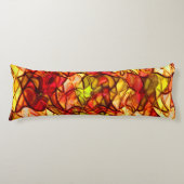 Seile überquert, versteckt unter einem roten Marki Seitenschläferkissen (Vorderseite)