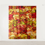 Seile überquert, versteckt unter einem roten Marki Wandteppich (Vorderseite)