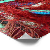 Seile und Goldnetze Poster (Ecke)