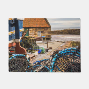 Seile und Hummer-Töpfe Pittenweem, Schottland Fußmatte