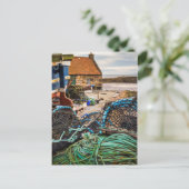 Seile und Hummer-Töpfe | Pittenweem, Schottland Postkarte (Stehend Vorderseite)