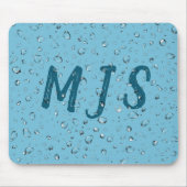 Seile und Monogramm Mousepad (Vorne)
