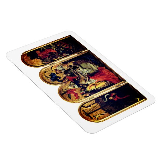 Seilern Triptych (von Robert Campin) Magnet (Rechte Seite)