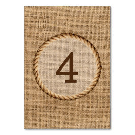 Seilrutsche auf dem Lande Tischnummer