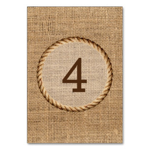 Seilrutsche auf dem Lande Tischnummer