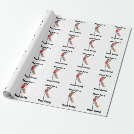 Seilschwingen Stimmung Gute Vibes Geschenkpapier