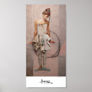 „Seiltänzer Mit Reif,“ by Ruiperez, Poster