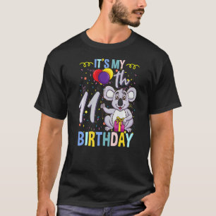 Sein 11. Geburtstag Koala Tier 1 T-Shirt