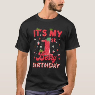 Sein 1. Berry Birthday Sweet One Strawberry Kid T-Shirt