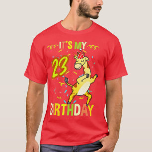 Sein 23. Geburtstag Dabbing Giraffe - 1 T-Shirt