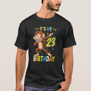 Sein 23. Geburtstag trockenes Affentier T-Shirt