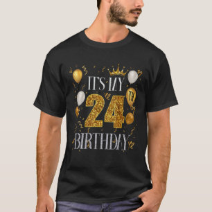 Sein 24. Geburtstag Happy 1999 Geburtstag für Männ T-Shirt