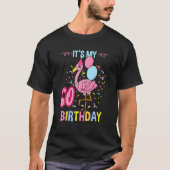 Sein 60. Geburtstag Flamingo T-Shirt (Vorderseite)