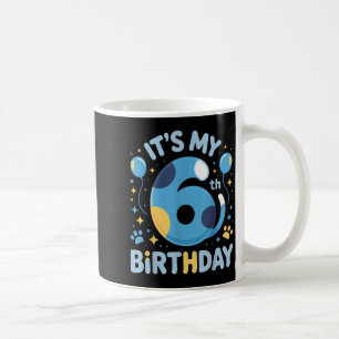Sein 6. Geburtstag Kinderfeiern Spaß Party aus Kaffeetasse