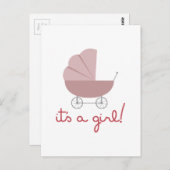 Sein a Girl Postkarte (Vorne/Hinten)