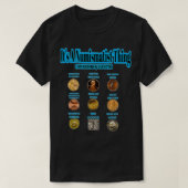 Sein a numerismatistisches Ding-Sammler Fehler Ges T-Shirt (Design vorne)