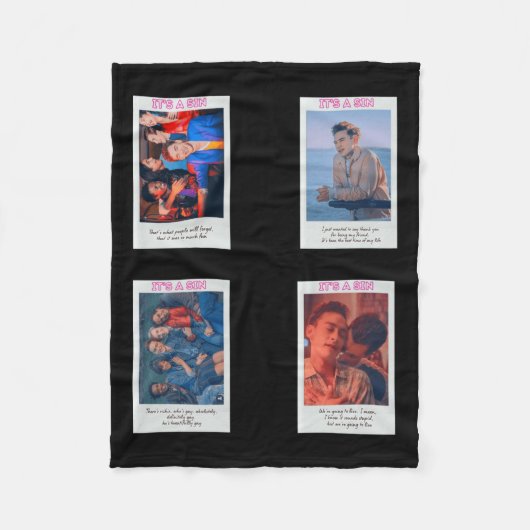 Sein a Sin Set T Fleecedecke (Vorderseite)