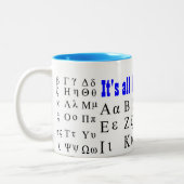 Sein aller Grieche zu mir Tasse (Links)