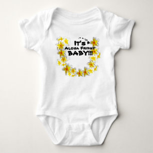 Sein Aloha Freitag-Baby!! Baby-Kleidung vorbei: Ho Baby Strampler
