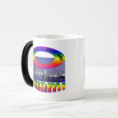 Sein Ami, ihr Ami - Miami Verwandlungstasse (Vorderseite Links)