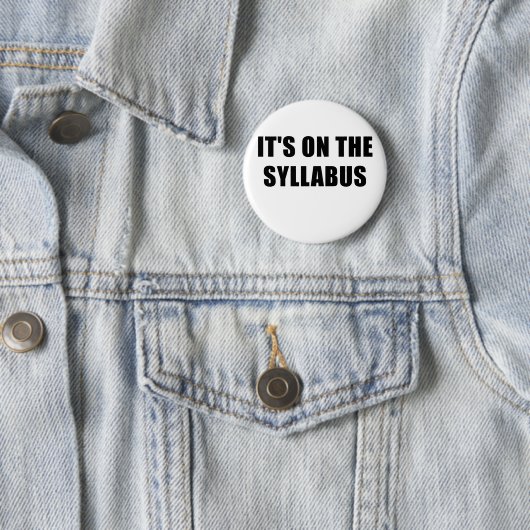 Sein an der Syllabus Button (Beispiel)
