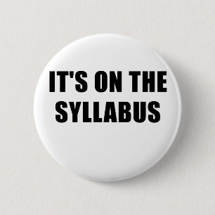 Sein an der Syllabus Button