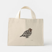 Sein Auge ist auf dem Sparrow - Jumbo-Tasche Mini Stoffbeutel (Rückseite)