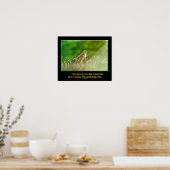 Sein Auge ist auf dem Sparrow - POSTER (Küche)