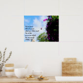 Sein Auge ist auf dem Sparrow Poster (Küche)