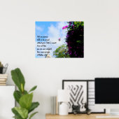 Sein Auge ist auf dem Sparrow Poster (Heimbüro)