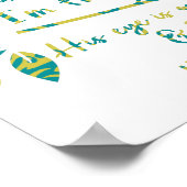 Sein Auge ist auf dem Sparrow Poster (Ecke)