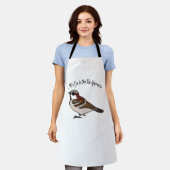 Sein Auge ist auf dem Sparrow Schürze (Getragen)