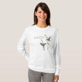 Sein Auge ist auf dem Spatzen T-Shirt (Vorne ganz)