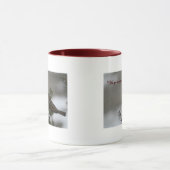 "Sein Auge ist auf dem Spatzen " Tasse (Zentrum)