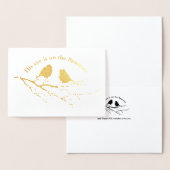 Sein Auge ist auf dem Spinrow beruhigende Hymne Ku Folienkarte (Anzeige)