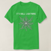 Sein Ball-Blitz Funny 1 T-Shirt (Design vorne)