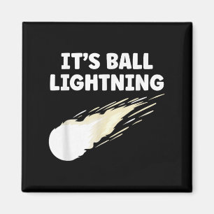 Sein Ball-Blitz Funny Ufo und paranormales Desbel Magnet