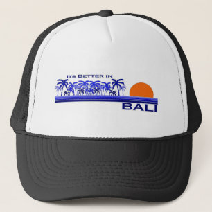 Sein besseres in Bali, Indonesien Truckerkappe